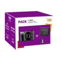 Pack Fnac Appareil photo compact Canon PF PowerShot SX 720 HS Noir + Etui + Carte mémoire SD 8 Go