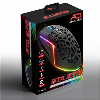 Souris Gaming filaire Advance GTA 270 Noir