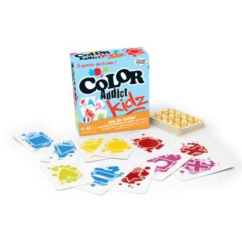 Color Addict Kidz France Cartes - Jeux d'ambiance - Achat & prix