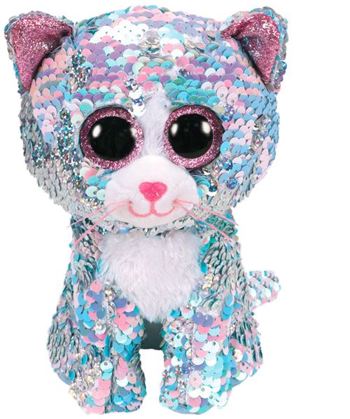 Peluche Ty Beanie Boo's Small Flippables Whimsy Le chat 15 cm