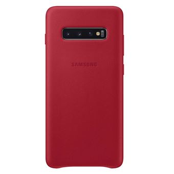 شعار جي ام سي Coque en cuir Samsung Bordeaux pour Galaxy S10 Plus - Coque et ...