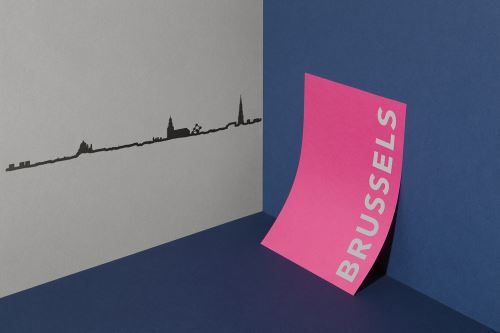 Accessoire de décoration The Line Bruxelles Noir