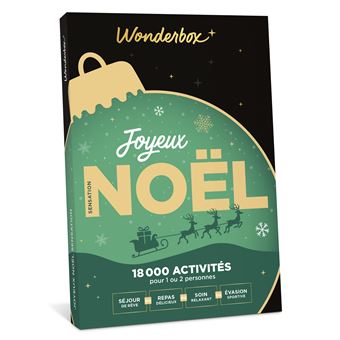 Coffret Cadeau Wonderbox Joyeux Noel Sensation Coffret Cadeau Achat Prix Fnac