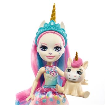 Coffret Enchantimals Poupee Cailey Cow + Curdle La Vache - Figurine