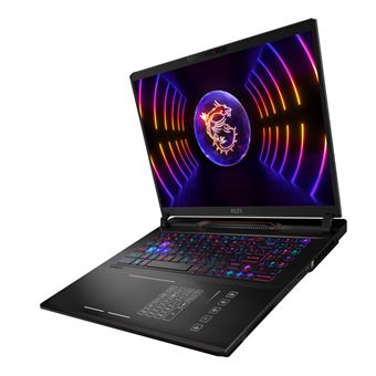 PC portable gaming Msi Raider GE78HX SmartTP 13VG-064FR 17" Intel Core i9-13980HX 32 Go RAM 2 To SSD Noir