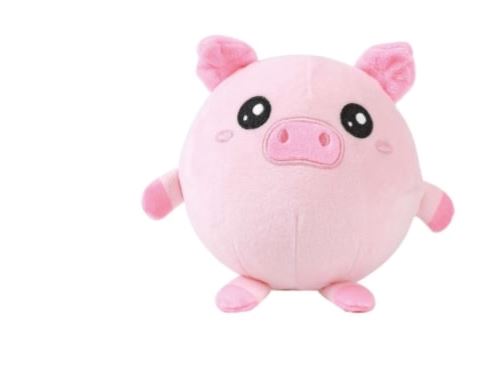 Itotal Rose Peluche Squishy Cochon