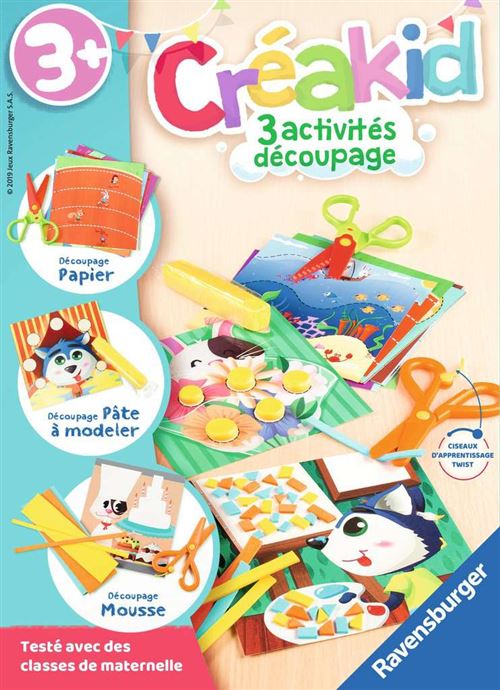 Kit créatif Ravensburger Créakid mini découpage