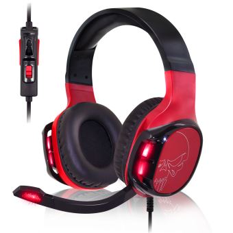 Casque avec fil ELITE-H60 Spirit of Gamer Rouge