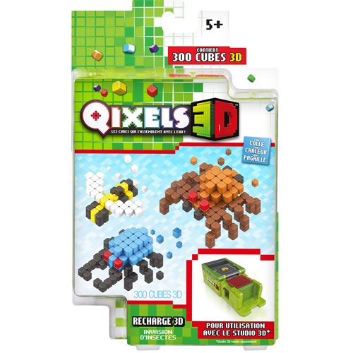 QIXELS RECHARGE INVASION DINSECTES