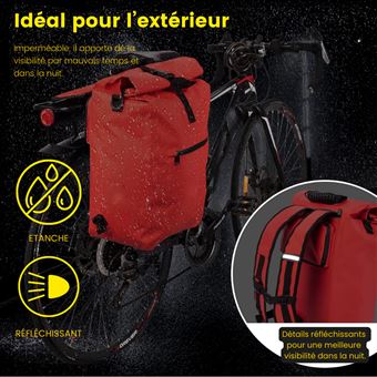 2X RED LOON Pro Sac D 'em Ballage Sac de Vélo Sacoche