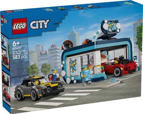 LEGO® City 60497 La station de lavage automatique
