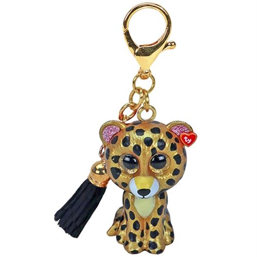 Porte clés Ty Mini Boo’s Sterling le léopard