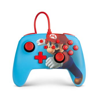 Manette filaire améliorée PowerA pour Nintendo Switch Mario Punch