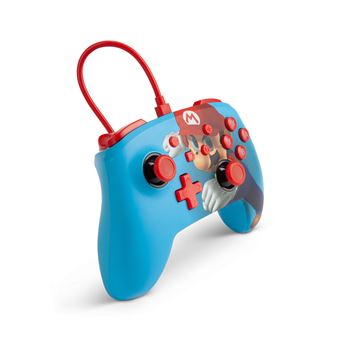 Manette filaire améliorée PowerA pour Nintendo Switch Mario Punch