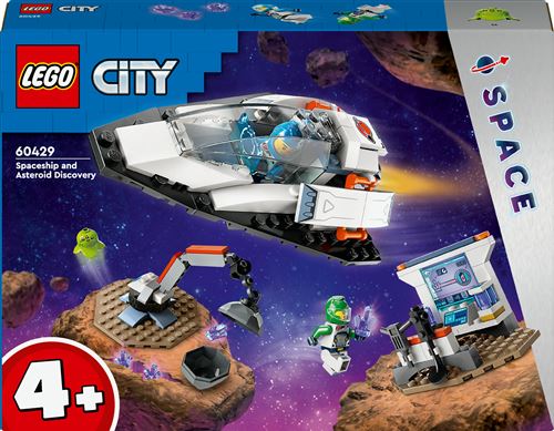 LEGO® City 60429 Le vaisseau et la découverte de l'astéroïde