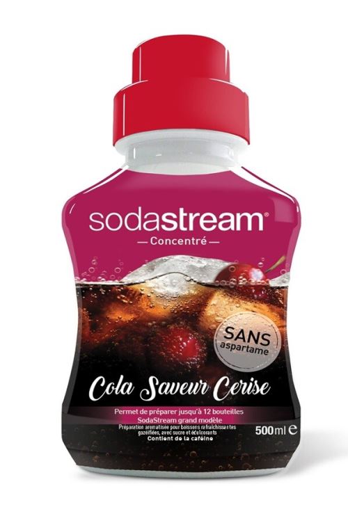 Sirop et concentré SODASTREAM cola cherry 500ml