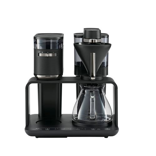 Melitta Noir Et Argent Cafetière Filtre Epos 1024-01 1515 W