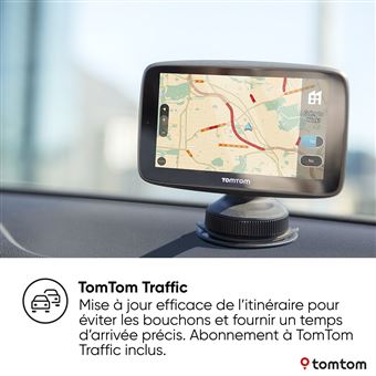 TomTom GPS Voiture GO Essential, 6 Pouces, Info Trafic, Essai des