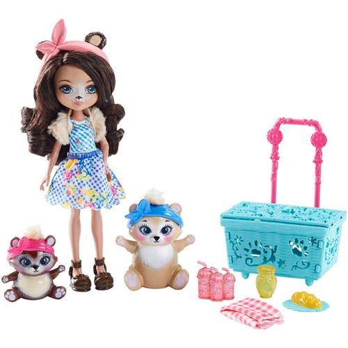 Playset Enchantimals Le pique-nique de Bren Ours