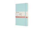 Carnet grand format Moleskine Art Bullet Bleu-Vert