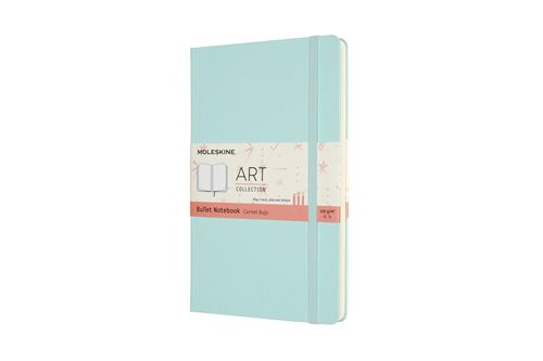 Carnet grand format Moleskine Art Bullet Bleu-Vert