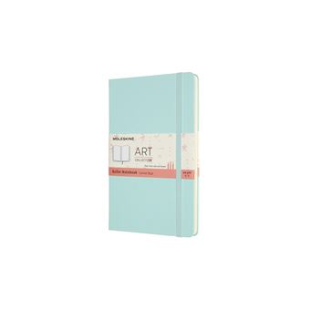 Carnet grand format Moleskine Art Bullet Bleu-Vert