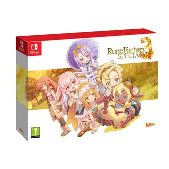 Rune Factory 3 Special Edition Limitée Nintendo Switch