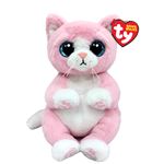 Peluche Ty Beanie Bellies Lillibelle Le Chat Rose