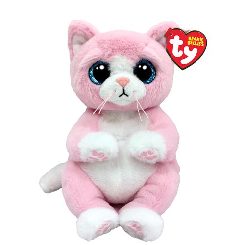 Peluche ty 2025 chat rose