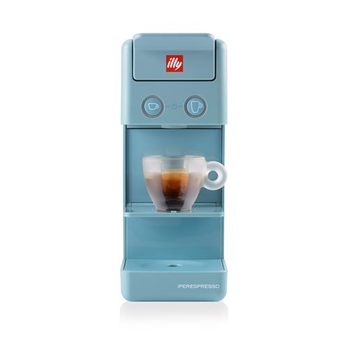 Cafetière à dosette Illy Y3.3 Expresso et Coffee 850 W Bleu