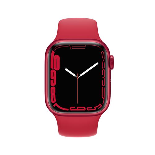 Apple watch series 7 41mm GPSモデル RED 美品 ムスビー｜AppleWatch Series 7 ( Product ) 41mm GPS モデル