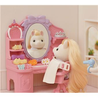 Playset Sylvanian Families Le salon de coiffure des poneys