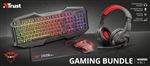 Pack Gaming Casque-micro + Tapis de souris + Clavier + Souris Trust GXT 1180RW