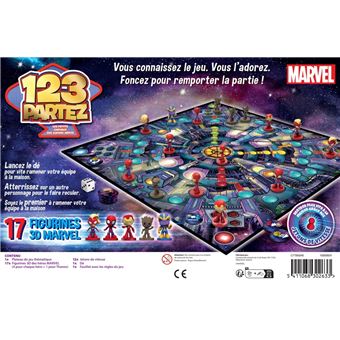 Jeu d'ambiance Cartamundi 123 Partez Avengers