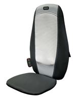 Siège de massage Shiatsu avec chaleur Homedics SBM-195H Noir et Gris