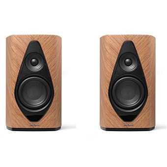 Enceintes connectées Hi-Fi Sonus Faber Duetto Noyer Vendues par paire