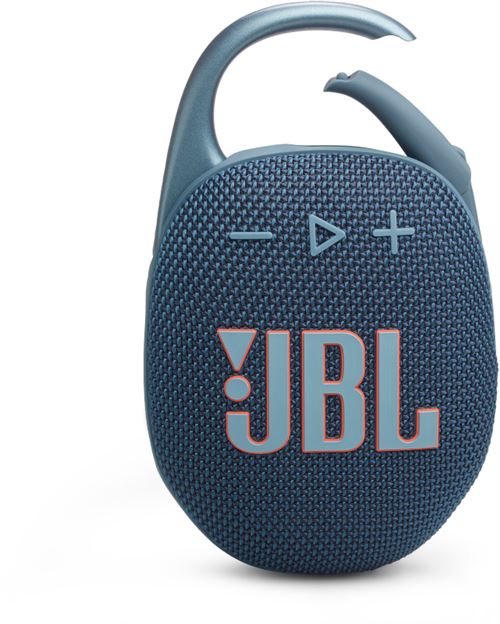 Enceinte sans fil portable JBL Clip 5 Bluetooth Bleu Enceinte sans fil portable JBL Clip 5 Bluetooth Bleu