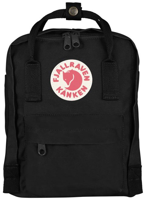 Fjällräven Kånken Mini kinderrugzak 7 L zwart