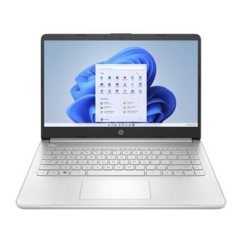 PC Portable HP Laptop 14S-FQ2020NF 14" AMD Ryzen 5 8 Go RAM 512 Go SSD Argent naturel Reconditionné