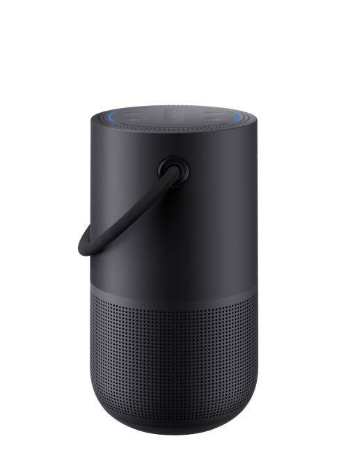 Bose Portable Smart Speaker avec Contrôle Vocal Alexa Intégré Noir & Socle de Chargement de l’Enceinte Bose Portable Home Speaker Noir 