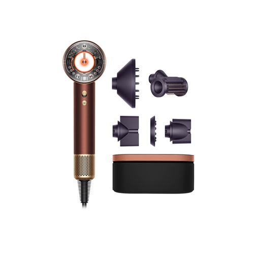 Sèche-Cheveux Dyson Supersonic Nural Cheveux Raides à Ondulés Prune Cuivrée