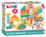 Jouet empilable Ludi Blocs Construction Mousse