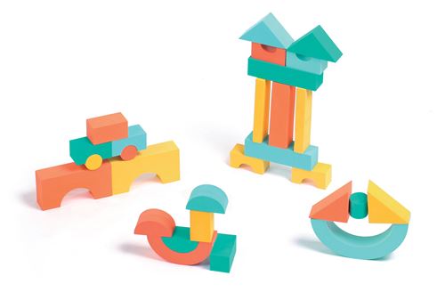 MAMOI® Blocs d'escalade pour bébé Ensemble de jeu en mousse Blocs