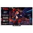 TV QLED TCL 65C745 165 cm 4K UHD Google TV Aluminium brossé