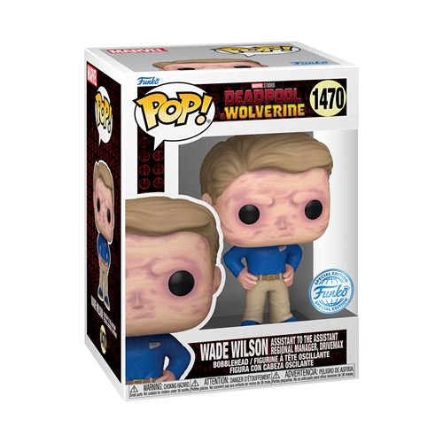 Figurine Funko Pop Marvel Deadpool 3 Wade Wilson Exclusivité Fnac État correct - Funko reconditionné disponible sur Fnac