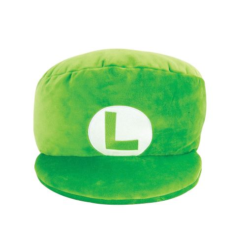 Casquette peluche Tomy Super Mario Vert 40 cm