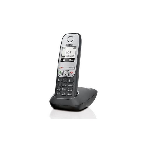 Gigaset A415 - Téléphone sans fil avec ID d'appelant - DECTGAP - (conférence) à trois capacité d'appel - noir