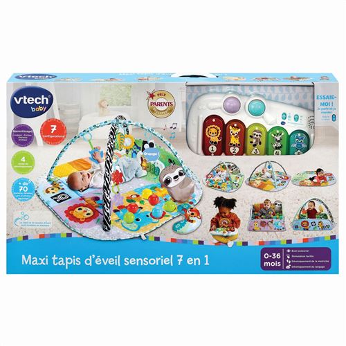 Jeu d'éveil Vtech Baby Maxi tapis d'éveil sensoriel 7 en 1