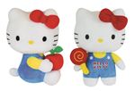 Personnage en peluche Hello Kitty Jemini Bean Bag Retro 17 cm Modèle aléatoire