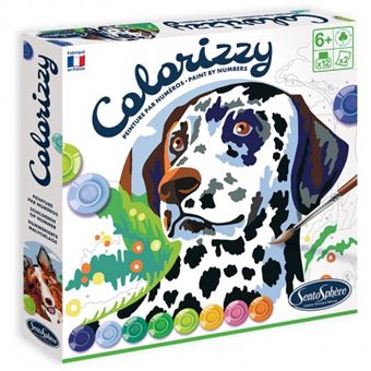 Peinture SentoSphère Colorizzy Thème Chiens
